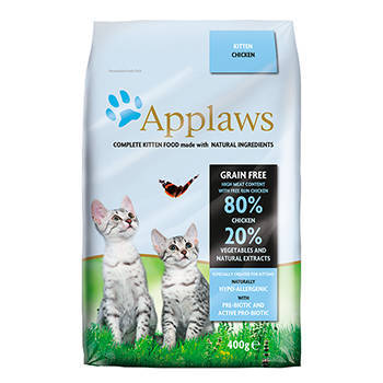 Applaws kitten, pienso para gatito 80% pollo y sin cereal