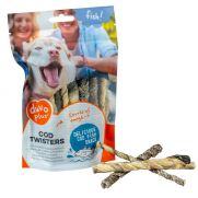 Duvo plus mmmeatz snacks de bacalao enrollado para perros con omega-3