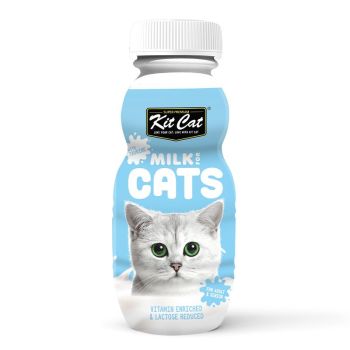 Kit cat leche sin lactosa para gatos, 100% natural