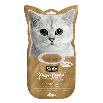 Kit Cat purrpuree plus atún (urinary care), comida en puré