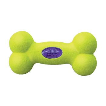Kong air squeaker bone dog, juguete con forma de hueso