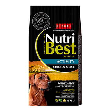 NutriBest adult activity chicken and rice