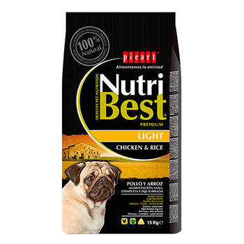 NutriBest adult light chicken and rice