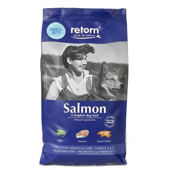 Retorn dog adult small salmon, (Grano pequeño)