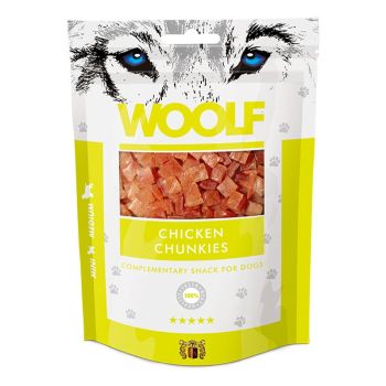 Woolf dog snack chicken chunkies